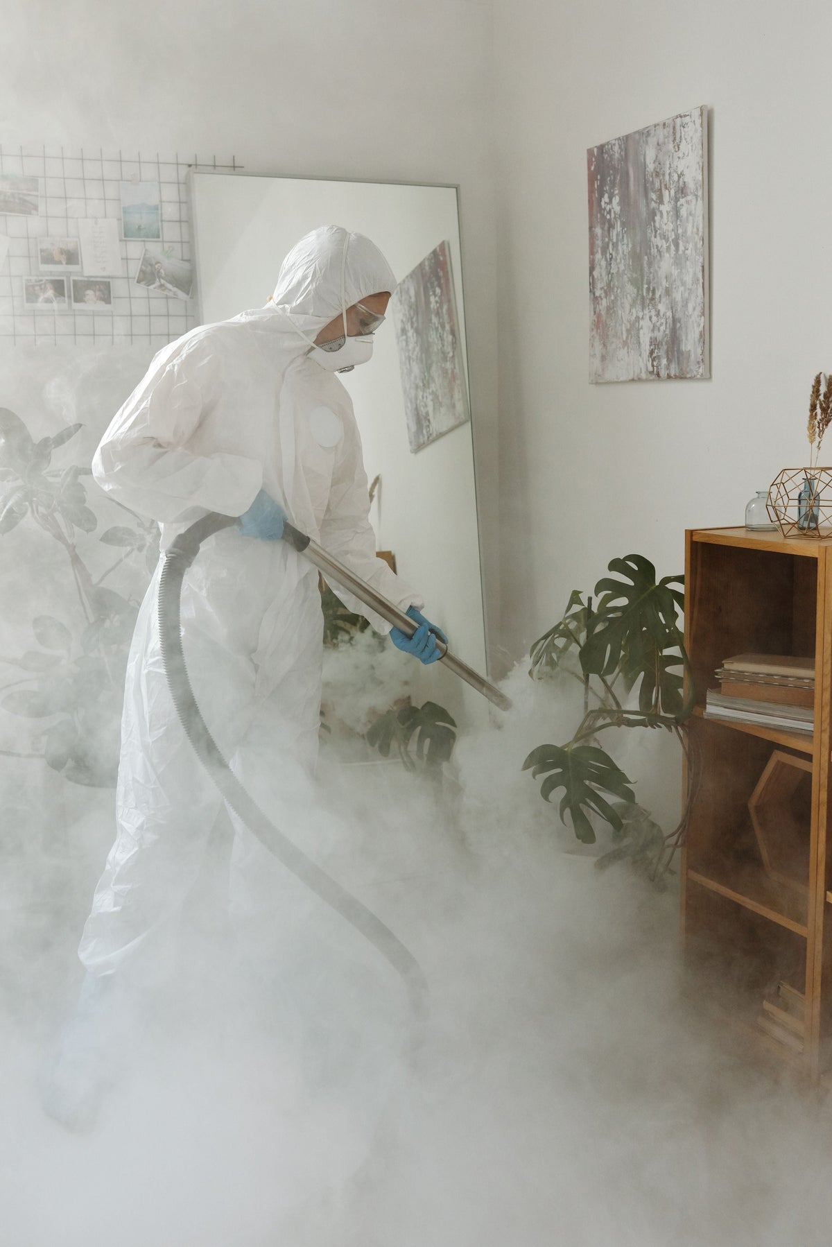 Mold & Moisture Remediation in a High-Risk Facility