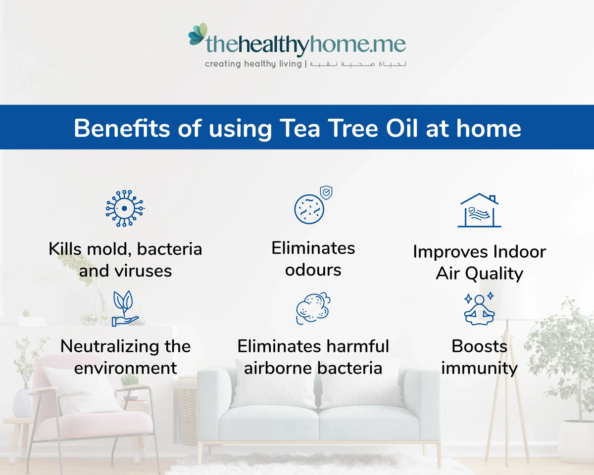 Benefits of Using Tea Tree Oil at Home