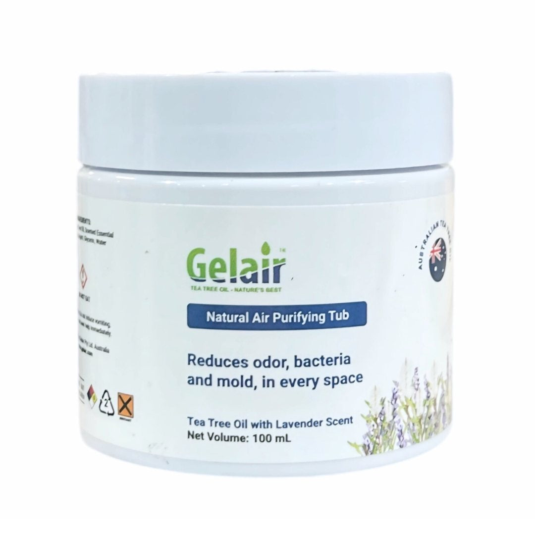 Gelair™ Air Purifying Tubs with Tea Tree Oil and Lavender for natural air freshening and mold control